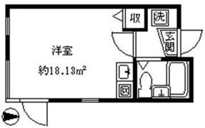 インペリアル東新宿の間取り画像