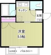 ピアーチェ落合の間取り画像