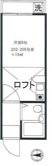ADレジデンスメロディ中野の間取り画像