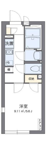 クレイノレーヴディソールの間取り画像