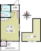 プチシャトー高円寺の間取り画像