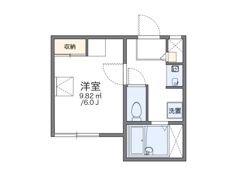 レオパレス幡ヶ谷の間取り画像