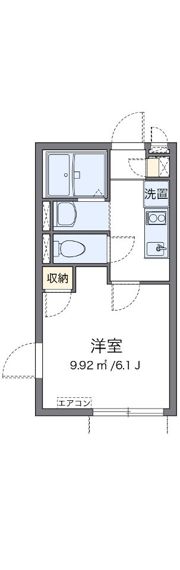 クレイノひまわりの間取り画像
