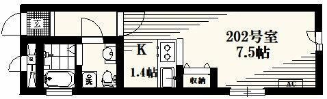 ミレニアス西荻の間取り画像