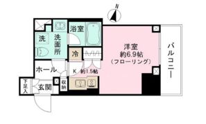 パークリュクス神田の間取り画像