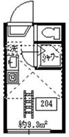 フェリスリオンの間取り画像