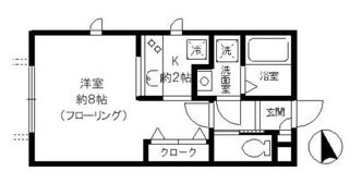 カーサスワAの間取り画像