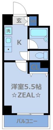 早稲田ノースウエストビルディングの間取り画像