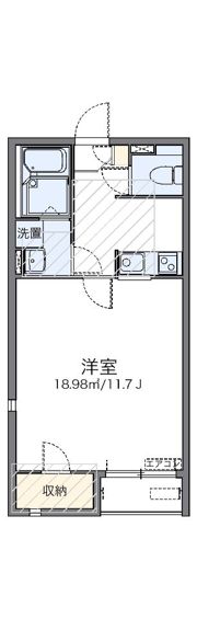 レオネクストジャルダンⅡの間取り画像