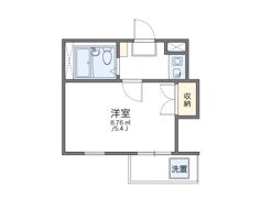 レオパレスパークサイドの間取り画像