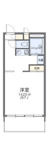 レオパレスカサグランデの間取り画像