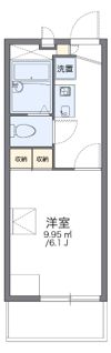 レオパレスOak Gardenの間取り画像