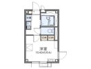 レオパレスブライトン ヒルの間取り画像