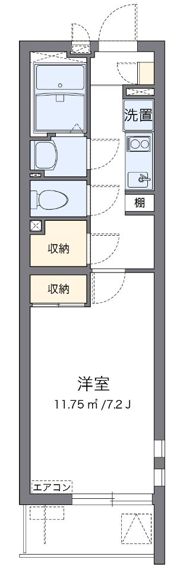 クレイノ港北Ⅱの間取り画像