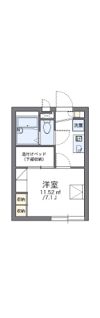 レオパレスプルミエの間取り画像