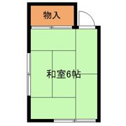 鈴木荘の間取り画像