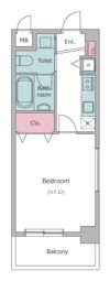 レジディア新川の間取り画像