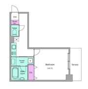 レジディア新川の間取り画像