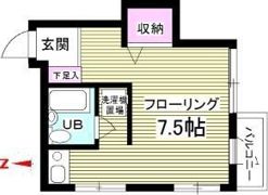 ロアジス高円寺の間取り画像
