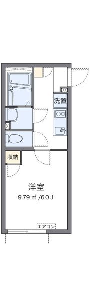 クレイノピアフの間取り画像