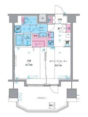 GENOVIA南千住Ⅴskygardenの間取り画像