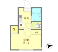 サザンロード都立家政の間取り画像