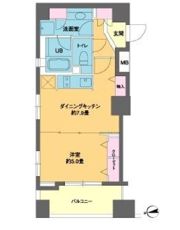 カスタリア高輪台の間取り画像