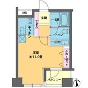 カスタリア高輪台の間取り画像