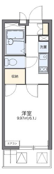レオパレスプランドールKの間取り画像