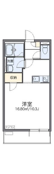 レオネクストサンサーラの間取り画像