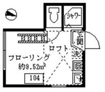 フェリスピュールの間取り画像
