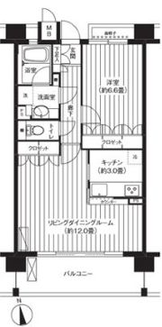 パシフィーク品川の間取り画像