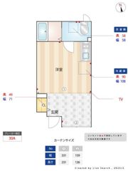 梅ヶ丘ベースの間取り画像