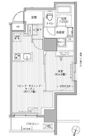 GranForks神田イーストタワーの間取り画像