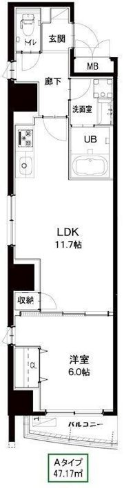 シルヴァーアウルの間取り画像