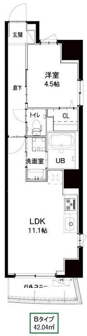 シルヴァーアウルの間取り画像