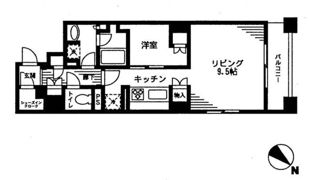 レジディア日本橋馬喰町の間取り画像