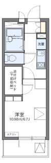 レオパレスユニティの間取り画像