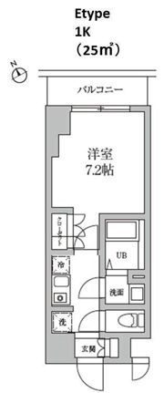 レジディア日本橋馬喰町Ⅱの間取り画像