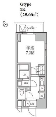 レジディア日本橋馬喰町Ⅱの間取り画像