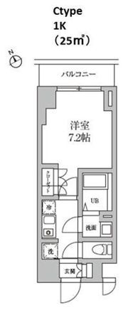 レジディア日本橋馬喰町Ⅱの間取り画像