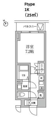 レジディア日本橋馬喰町Ⅱの間取り画像