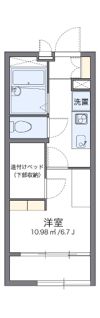 レオパレスドリームの間取り画像