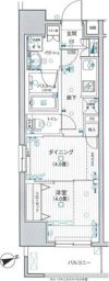 日神デュオステージ浅草三筋の間取り画像