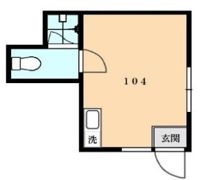荻窪三丁目コーポラスの間取り画像