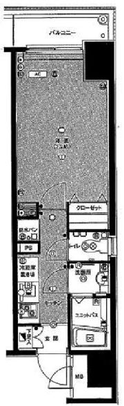 エスコート日本橋人形町の間取り画像