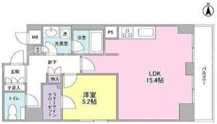 アイム白金高輪の間取り画像