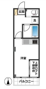 シャトー桐の間取り画像