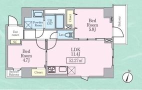 THE ROOMの間取り画像