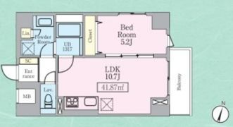 THE ROOMの間取り画像